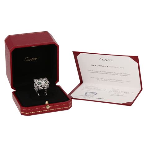 anello cartier pantera prezzo|Anello Cartier Panthère 405327 .